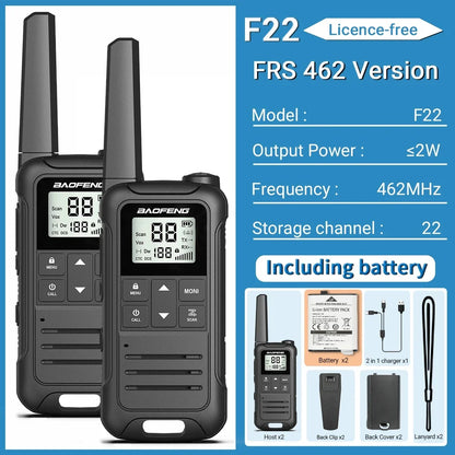 Alecto walkie talkies met CE-keurmerk