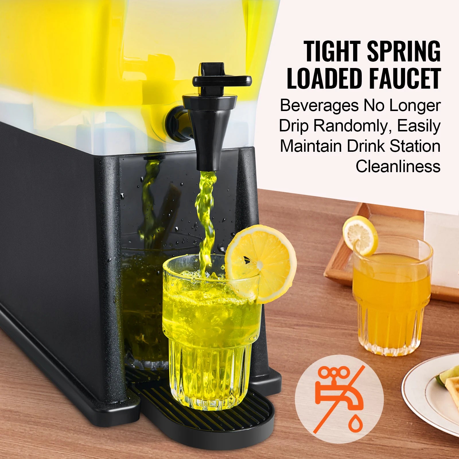 Xenos drankdispenser met kleurrijke details – Speels en chic