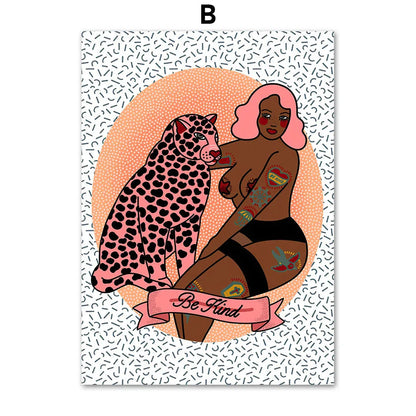 Poster met illustratie van koffie of wijn