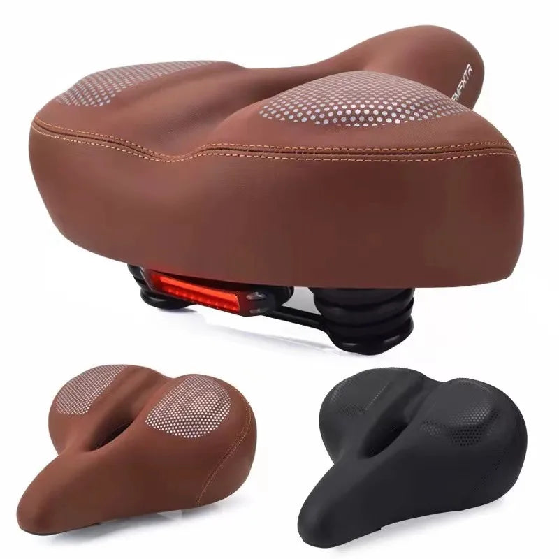 Comfortabel fietszadel met antislip textuur