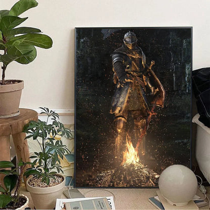 Poster van een cactus of andere plant