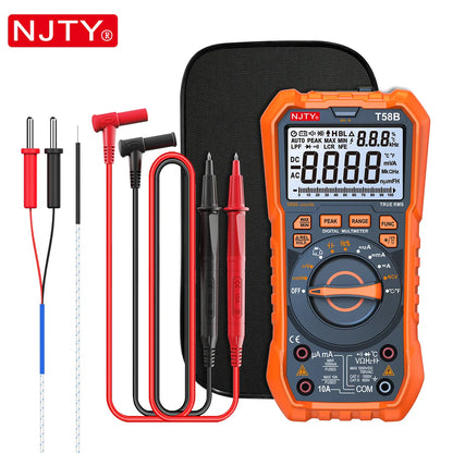 Multimeter met alarm bij foutieve aansluiting
