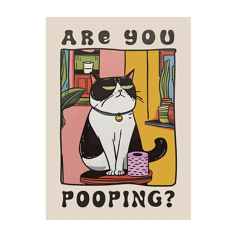 Dierenposter met realistische details