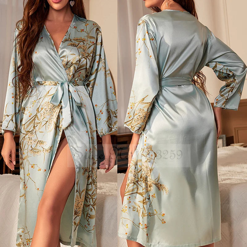 Dames ochtendjas met kraag – Klassiek en comfortabel