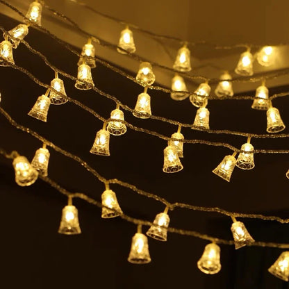 Gekleurde lichtslingers buiten – Voor tuinfeestjes