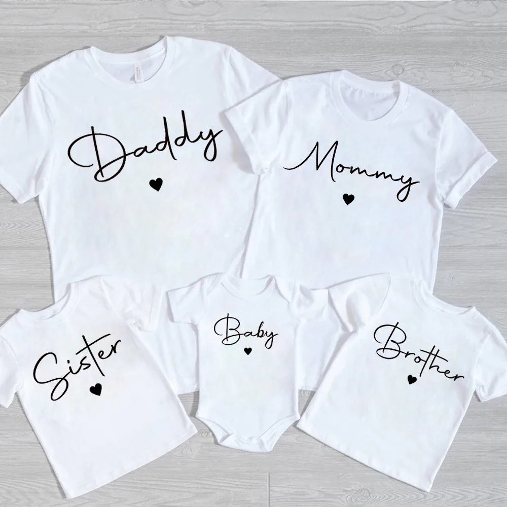 Mom and mini matching T-shirts – Simpel en leuk