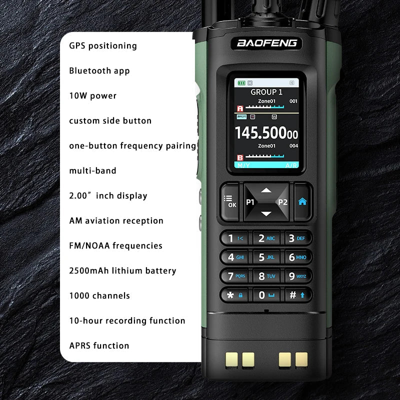 Intertoys walkie talkie met vrolijke geluiden