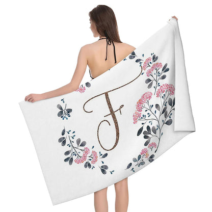 Badhanddoek met borduursel – Luxe uitstraling