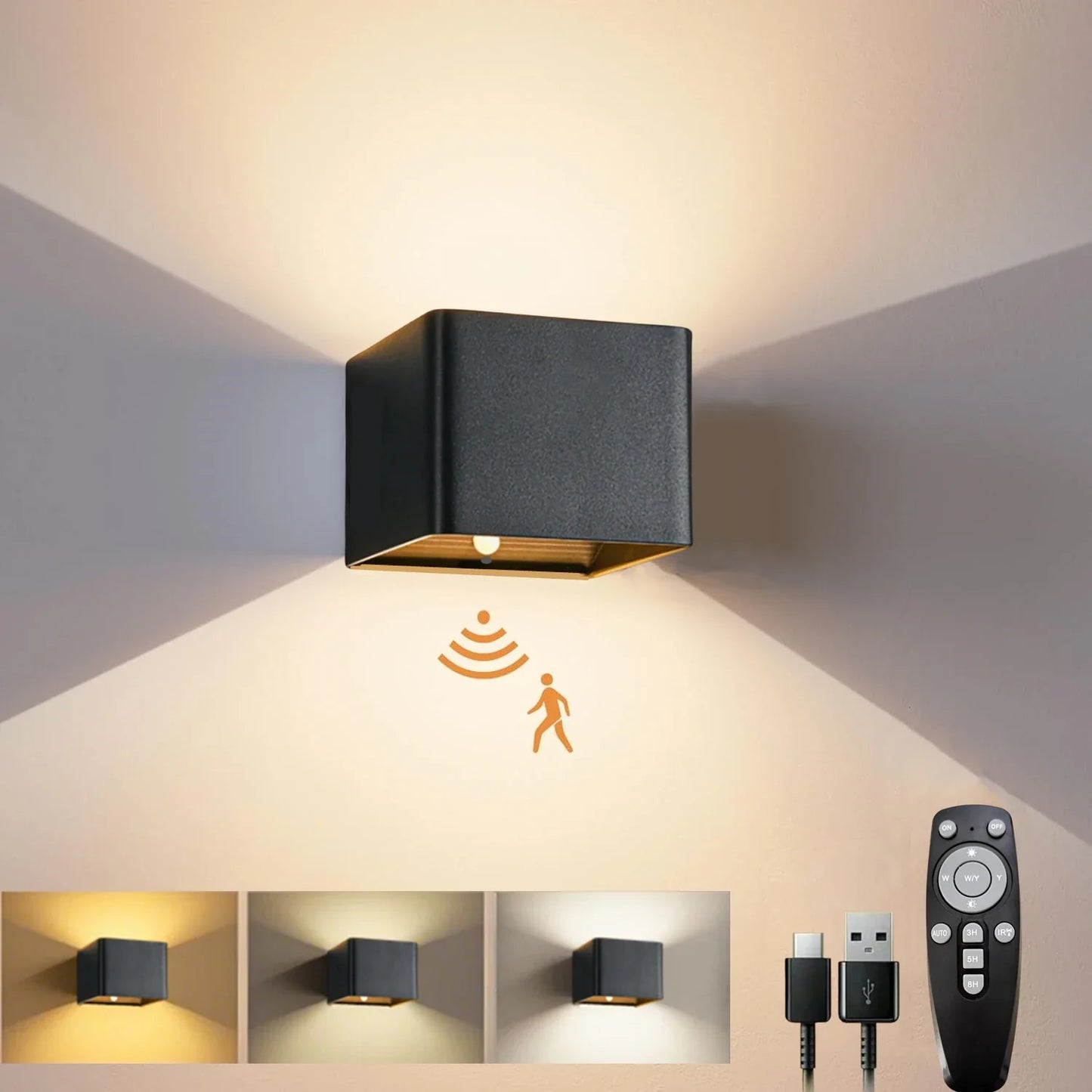 IKEA wandlamp batterij gevoed – Handig voor huurwoningen
