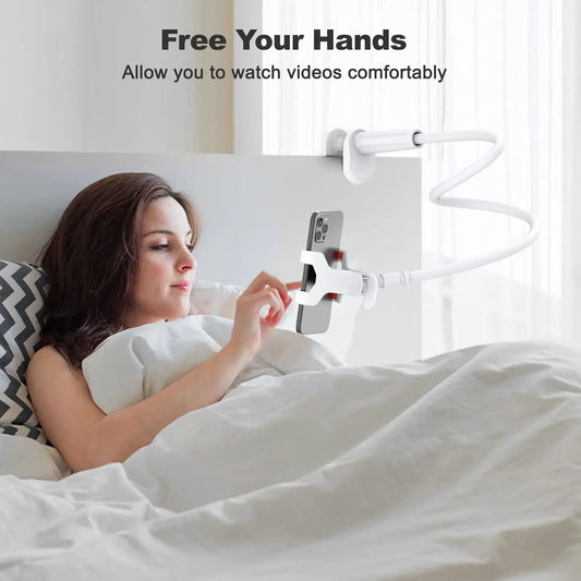 Smartphonehouder met zwanenhals – Ideaal voor in bed