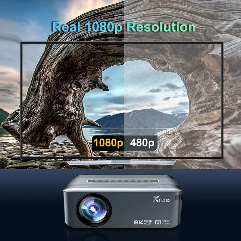 Draagbare projector ideaal voor films