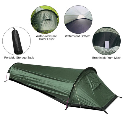 Camping tent voor weekendtrips – Licht en comfortabel