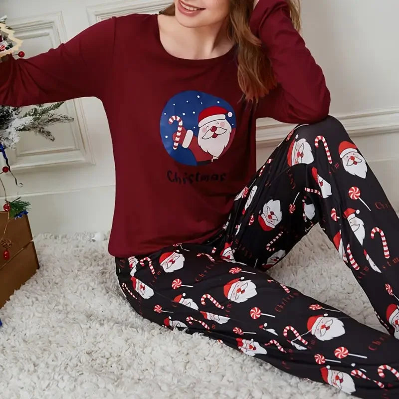 Dames pyjama Livera met warme stoffen