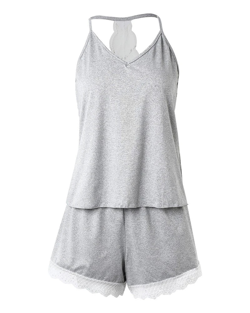 Dames pyjama met lange broek – Perfect voor de winter