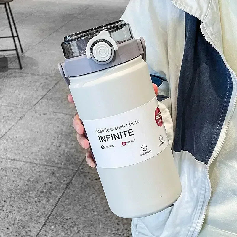 Thermosfles met koele buitenkant – Geen brandgevaar