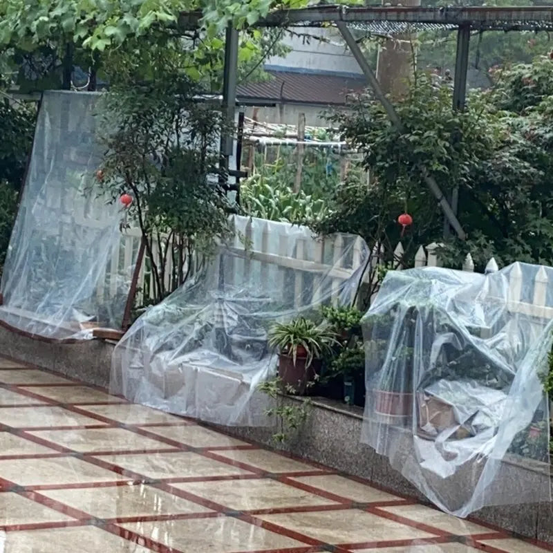 Groot dekzeil geschikt voor tuinmeubels