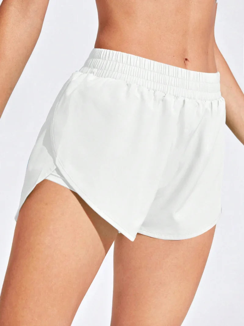 Yoga outfit met sport-bh en ademende stof