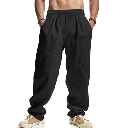 Linnen broek mannen in slim fit – Modern en stijlvol