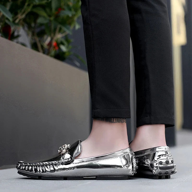 Heren schoenen zonder veters in luchtige stijl