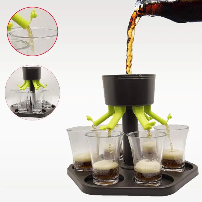 Drankdispenser met LED display – Temperatuur of naam zichtbaar