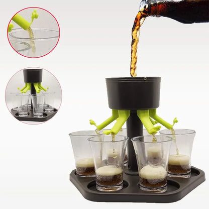 Drankdispenser met LED display – Temperatuur of naam zichtbaar