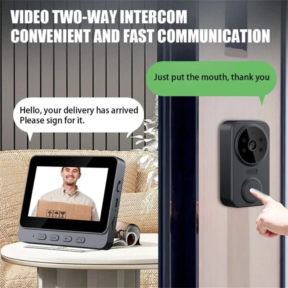 Deurbel met camera zonder wifi-abonnement