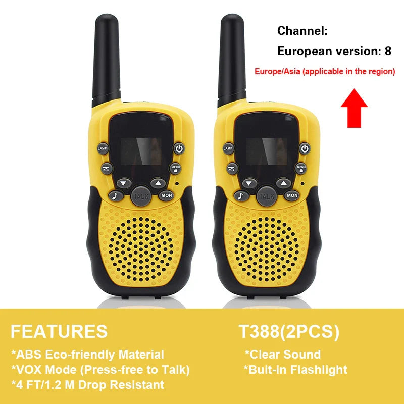 Walkie talkies voor buiten spelen en kamperen