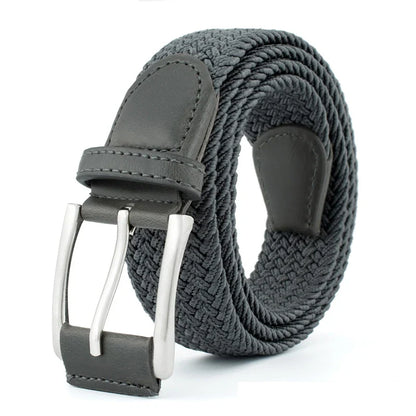 Riem met ringgesp en naturel textuur