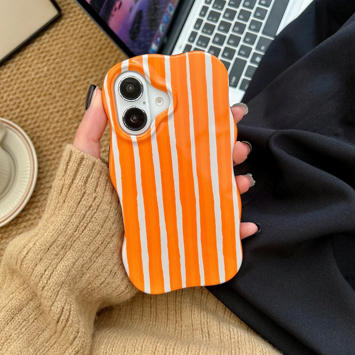Ultra dun flexibel telefoon hoesje