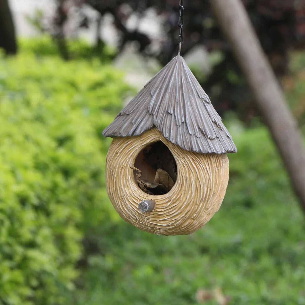 Intratuin vogelhuisje met dakgoot – Leuke details