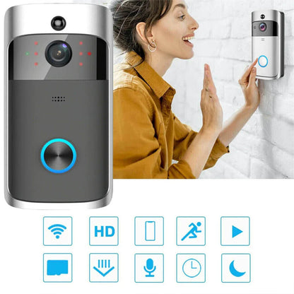 Deurbel met video en wifi voor directe streaming
