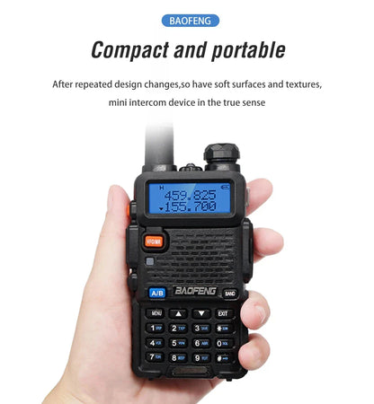 Kindvriendelijke walkie talkie met volumebegrenzing