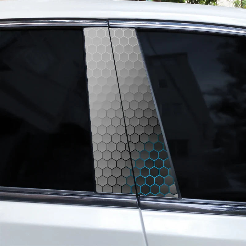 Auto stickers - Hexagonaal design voor een unieke uitstraling