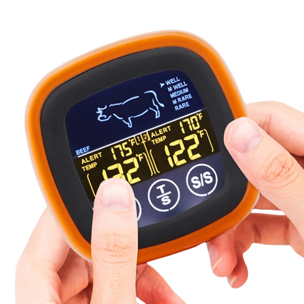 Digitale vleesthermometer met inklapbare pin