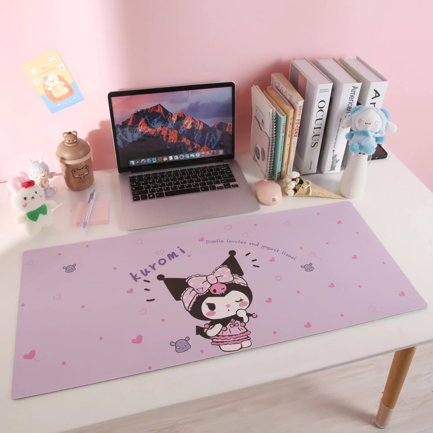 XXL muismat met gaming print – Voeg stijl toe aan je bureau