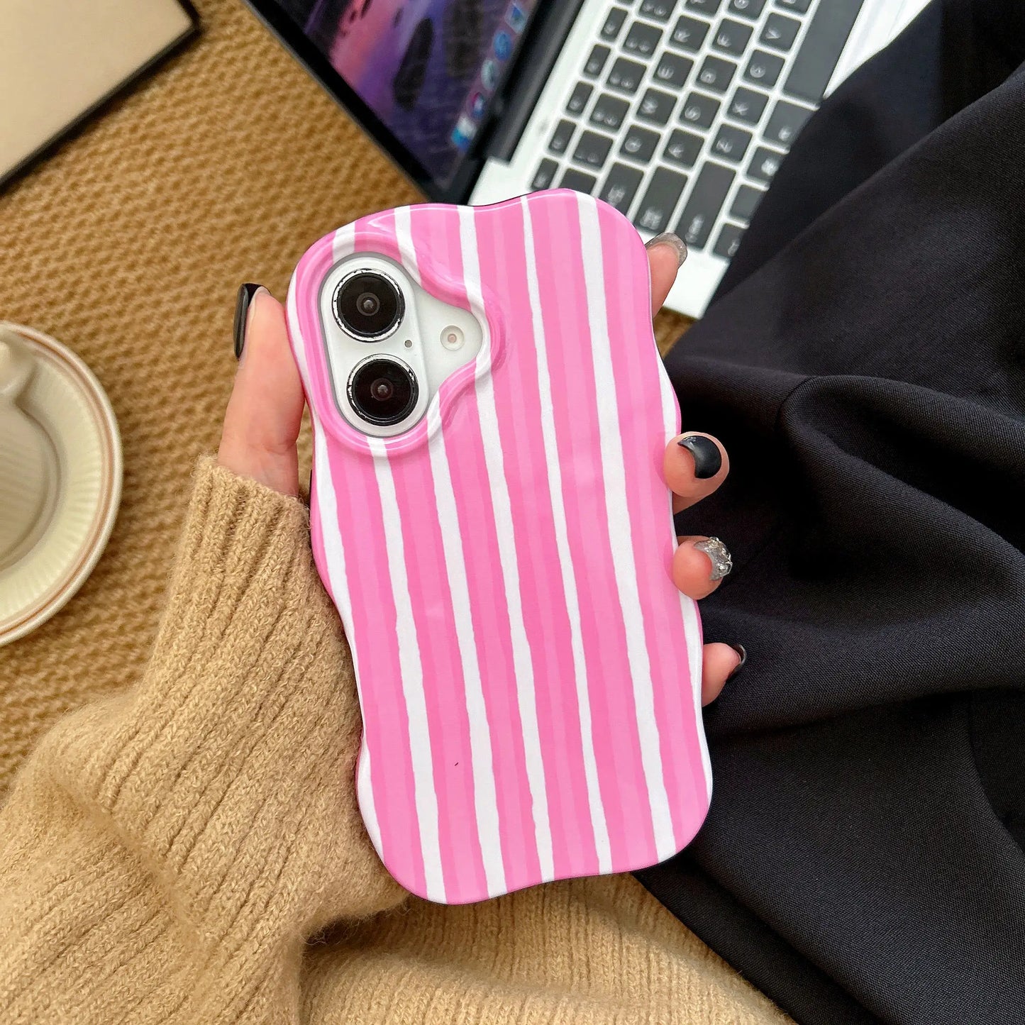 Anti-vingerafdruk telefoon hoesje voor iPhone 15