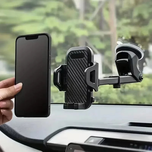 Auto telefoonhouder met opklapbare standaard – Ook buiten de auto te gebruiken