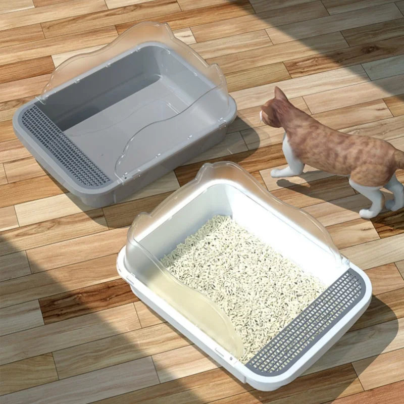 Design kattenbak met strakke lijnen – Minimalistisch ontwerp