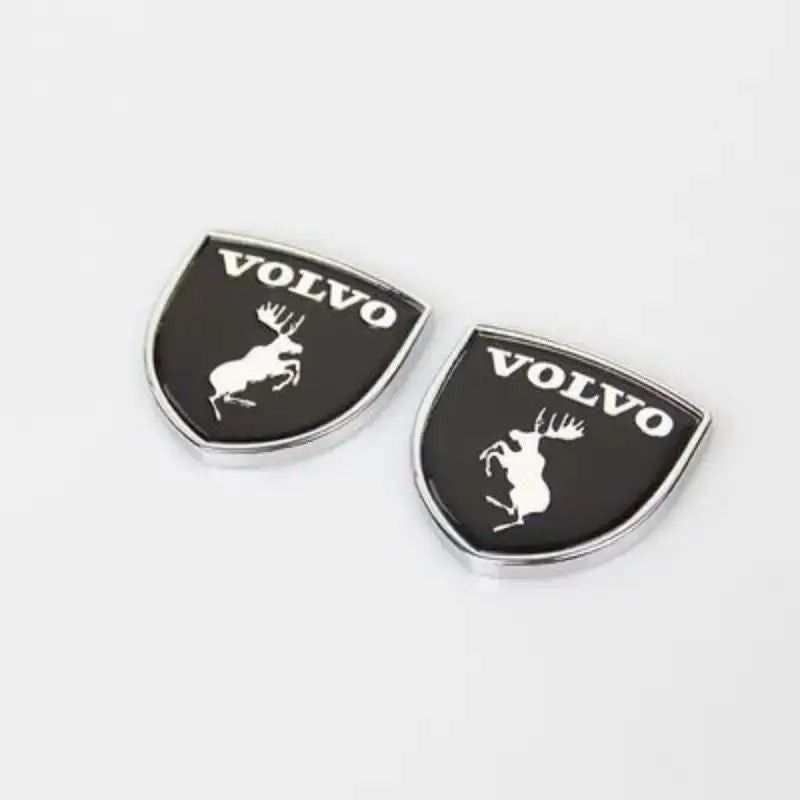 Auto stickers - Gele Volvo badges voor een unieke uitstraling