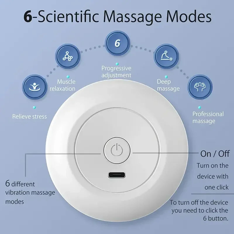 Massage gun met 6 koppen – Voor veelzijdig gebruik