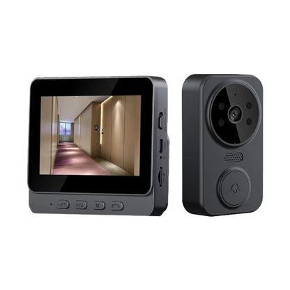 Draadloze deurbel met HD-video en bewegingsalarm