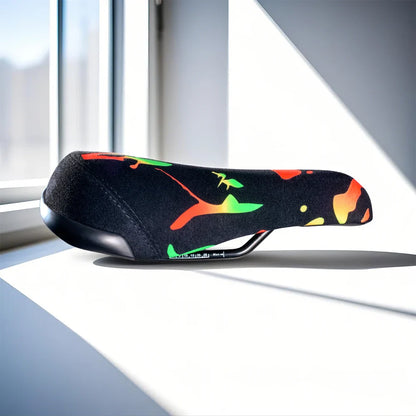 Zacht fietszadel met sportieve look