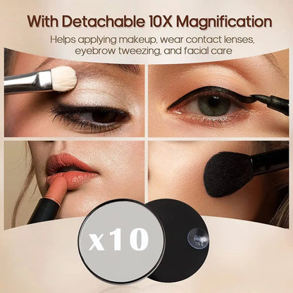 Dimbare LED make-up spiegel – Geschikt voor alle lichtomstandigheden