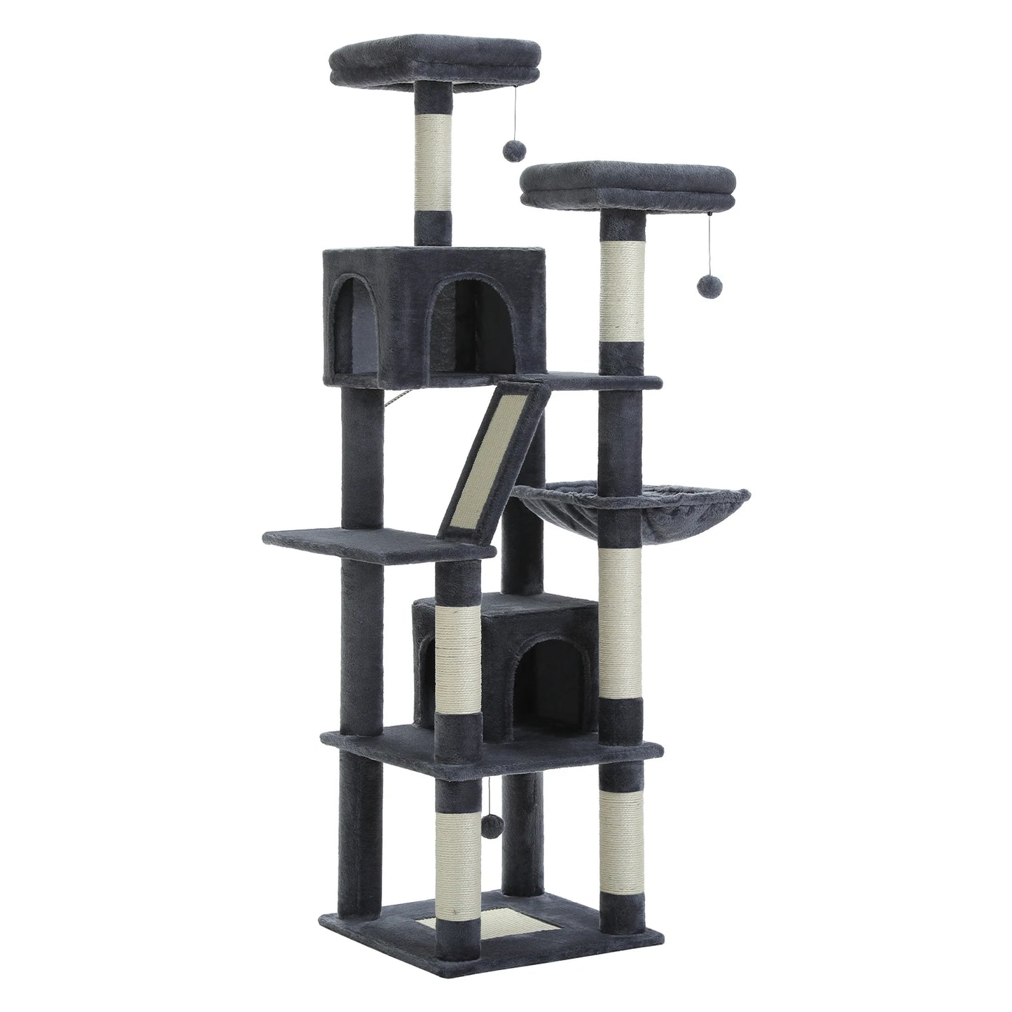 Moderne krabpaal met pluche – Comfort en stijl