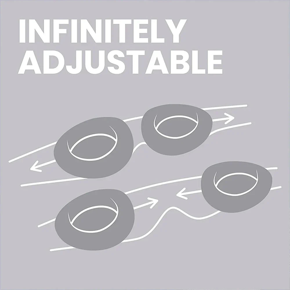 Action slaapmasker in zwart design