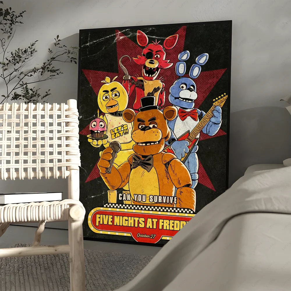 Poster met zonsondergang – Sfeervol en warm