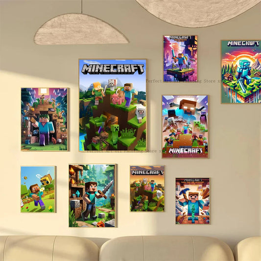 Stadsposter met skyline design