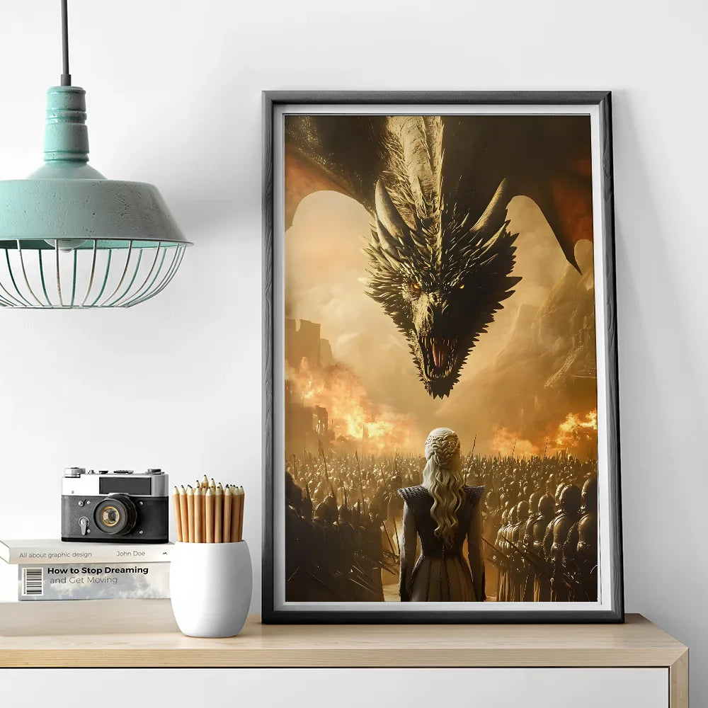 Kunstposter met moderne flair