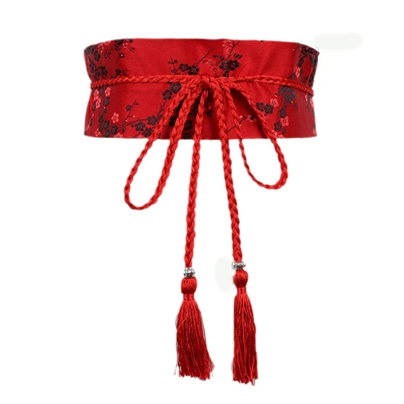 Riem dames met suède bekleding en elegante gesp