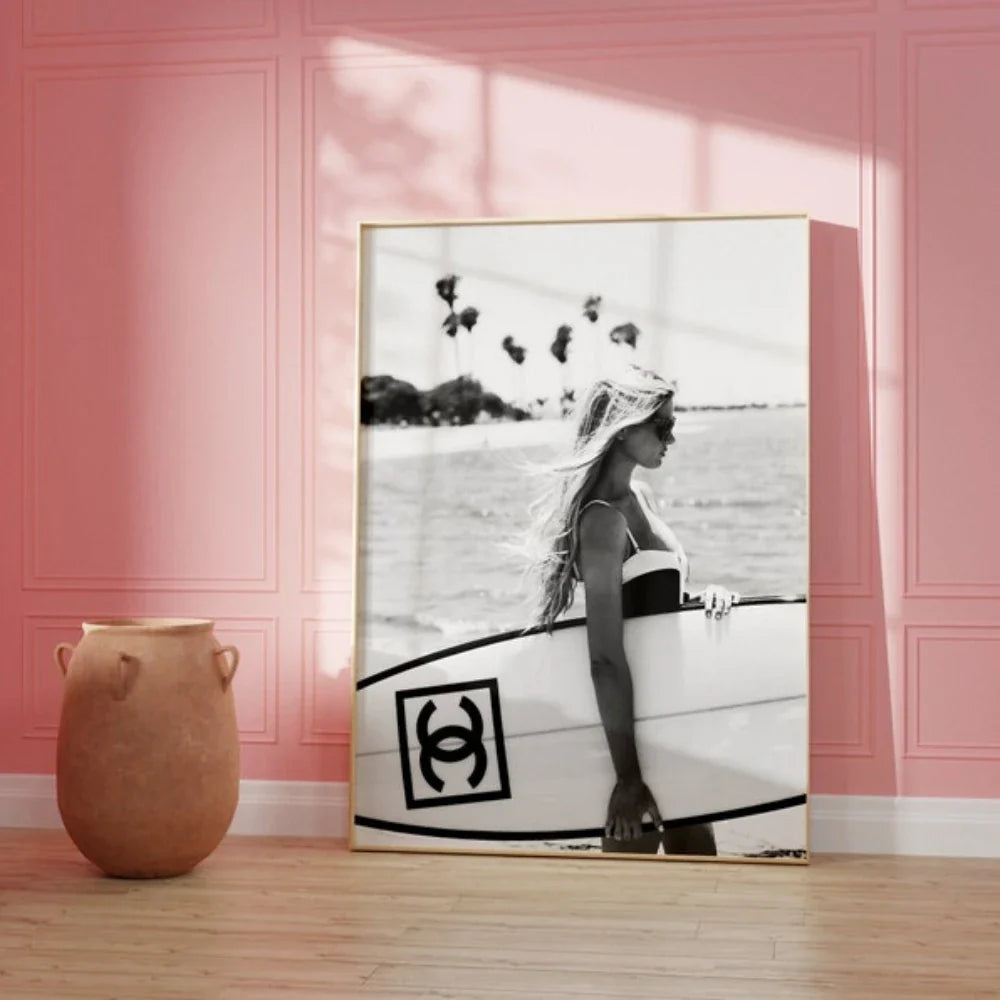 Zwart-wit posters voor een strak interieur